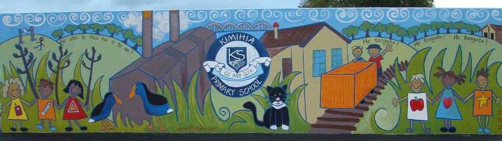 Kimihia mural